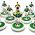 Subbuteo Andrew Table Soccer Panathinaikos  1985-86 on Lightweight bases